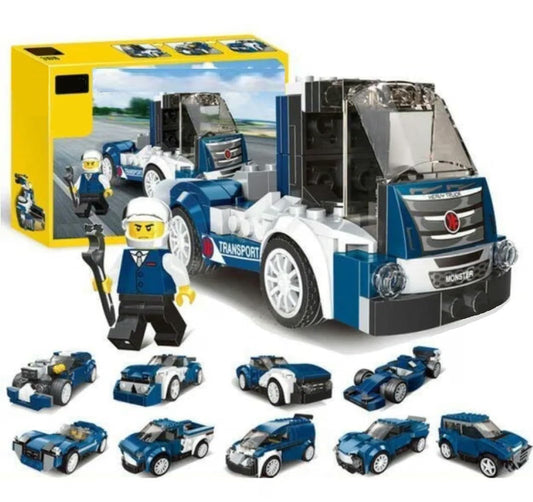 10-in-1 Magic Building Blocks Set 216+ Pieces