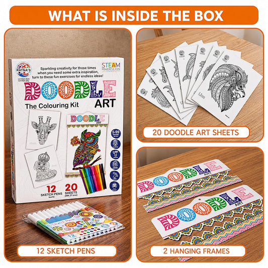 Doodle Art – The Colouring Kit