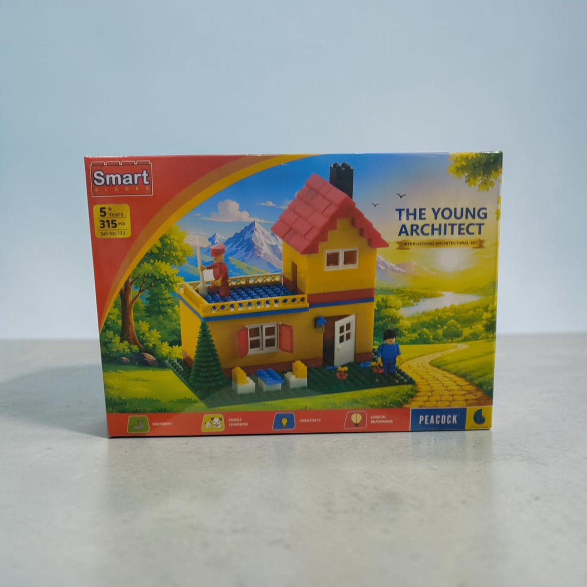 The Young Architect Building Block Set – 315 Pieces
