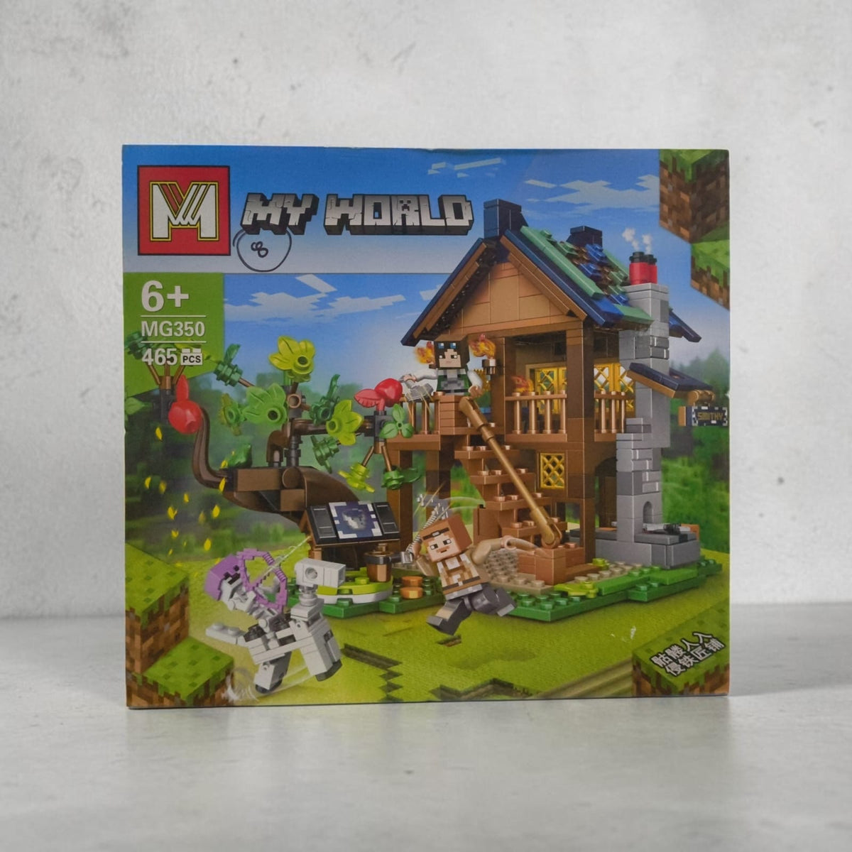 My World Adventure House Building Block Set – 465 Pieces