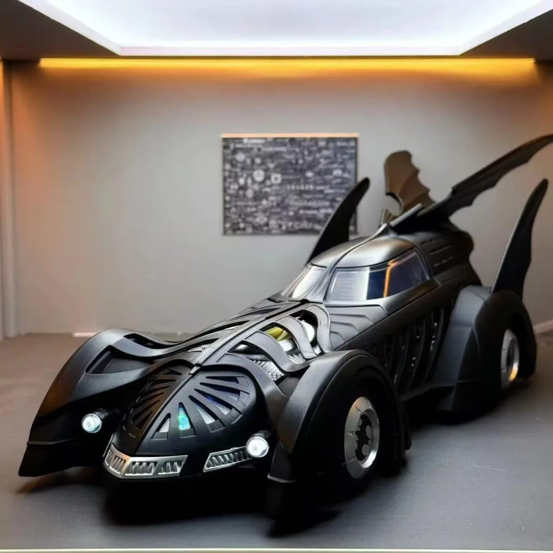 1:18 scale Classic Batmobile Die-Cast Model – Black Edition