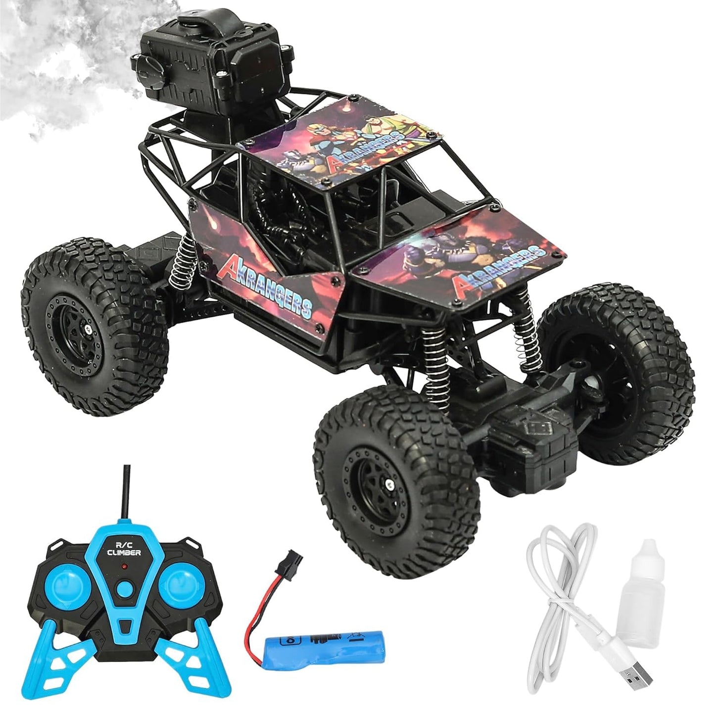 Rock Crawler RC Car- 1.18 Scale - With Smoke effect