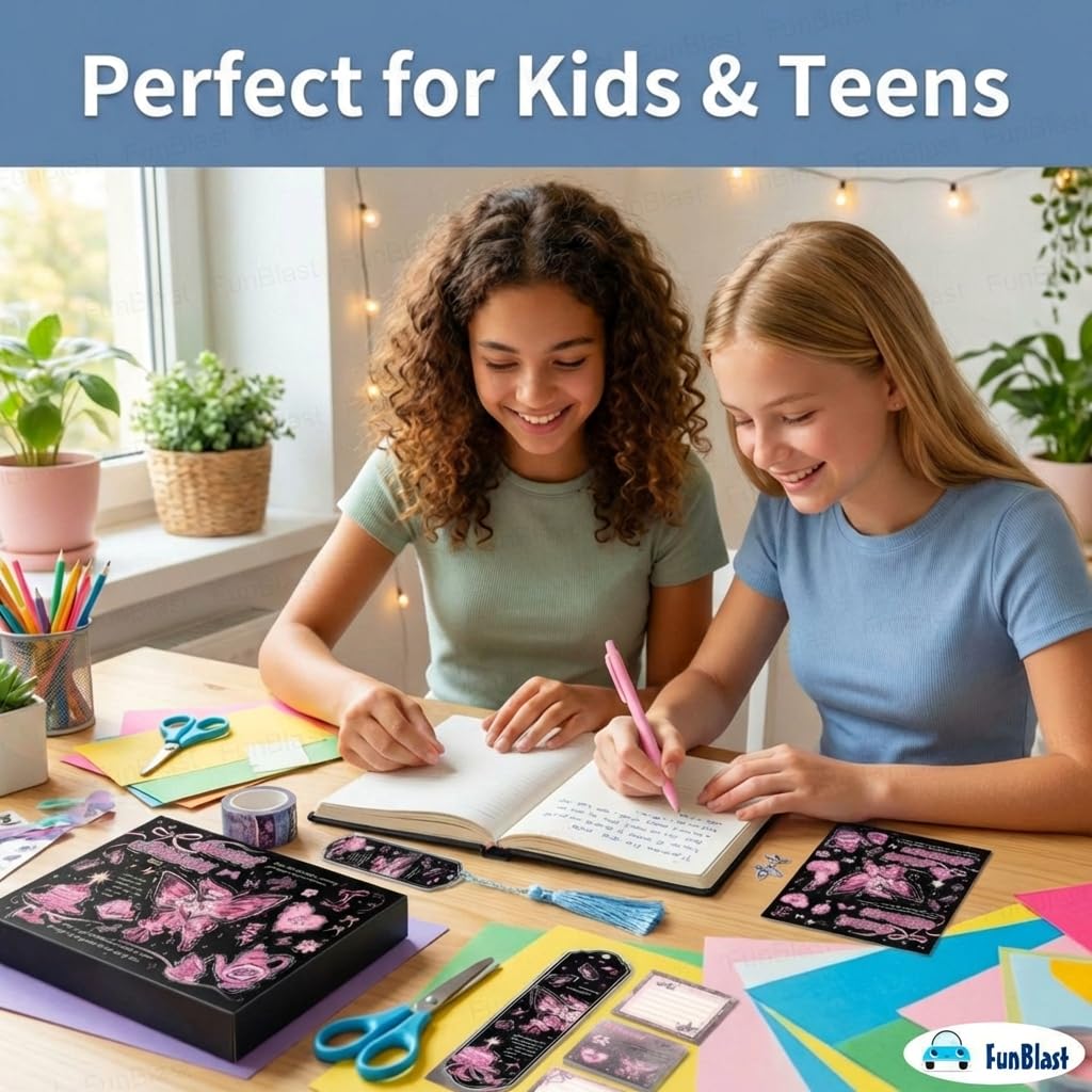 Butterfly Aesthetic Scrapbook and journal Kit