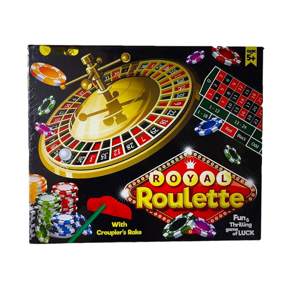 Royal Roulette Indoor Board Game for Kids & Family