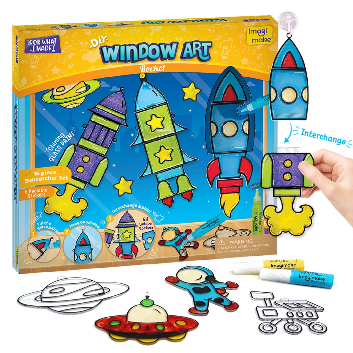 DIY Window Art – Rocket Kit!
