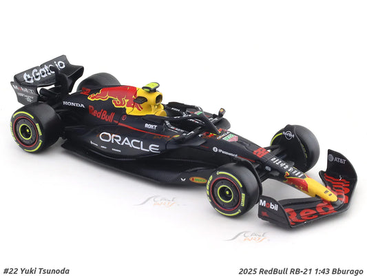 Red Bull RB21 Formula 1 Die-Cast Model Car – 1:43 Scale | Bburago Licensed