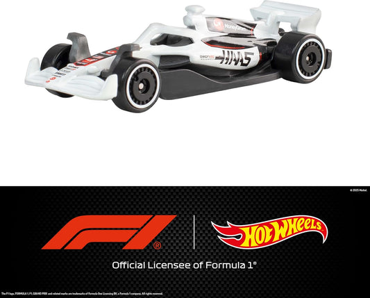 Hot Wheels 1:64 Scale 5-Pack Formula 1 Die-Cast Toy Cars, Set of 5 Officially Licensed