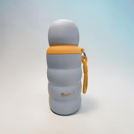Cute “Hello!” Mini Character Water Bottle - 500 ML