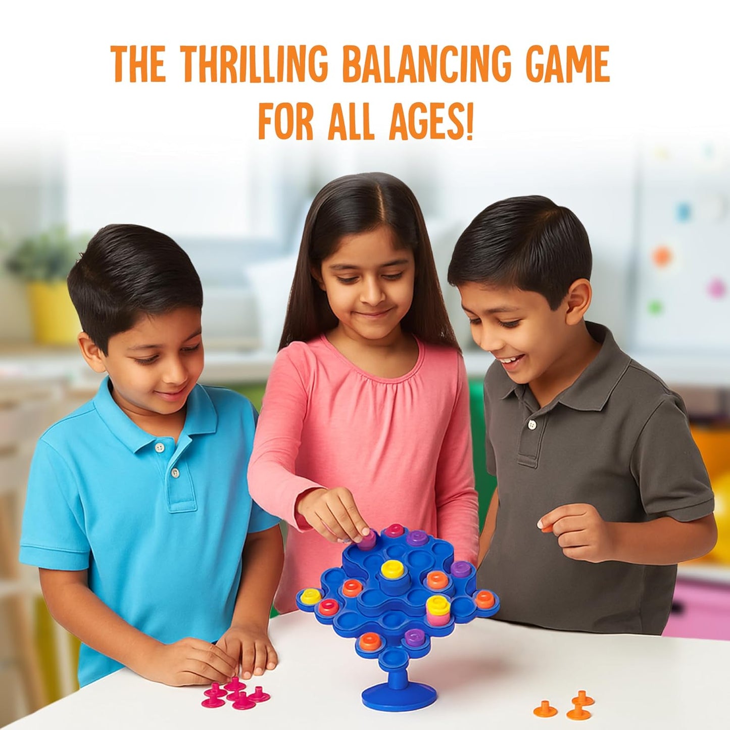 Original Topple - Strategy Game, Board Game for Kids, Adults and Families