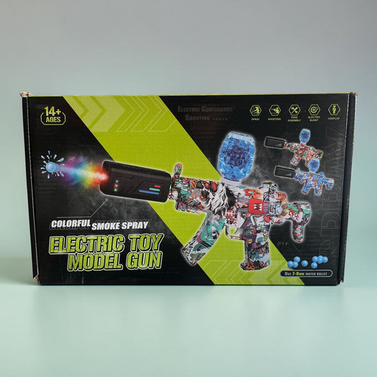 Electric Water Gel Blaster Gun with Smoke Effect | Automatic Toy Gun for Kids & Teens