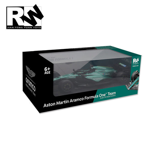 1:14 Scale Aston Martin Aramco Formula One Team RC Racing Car with Remote Control,