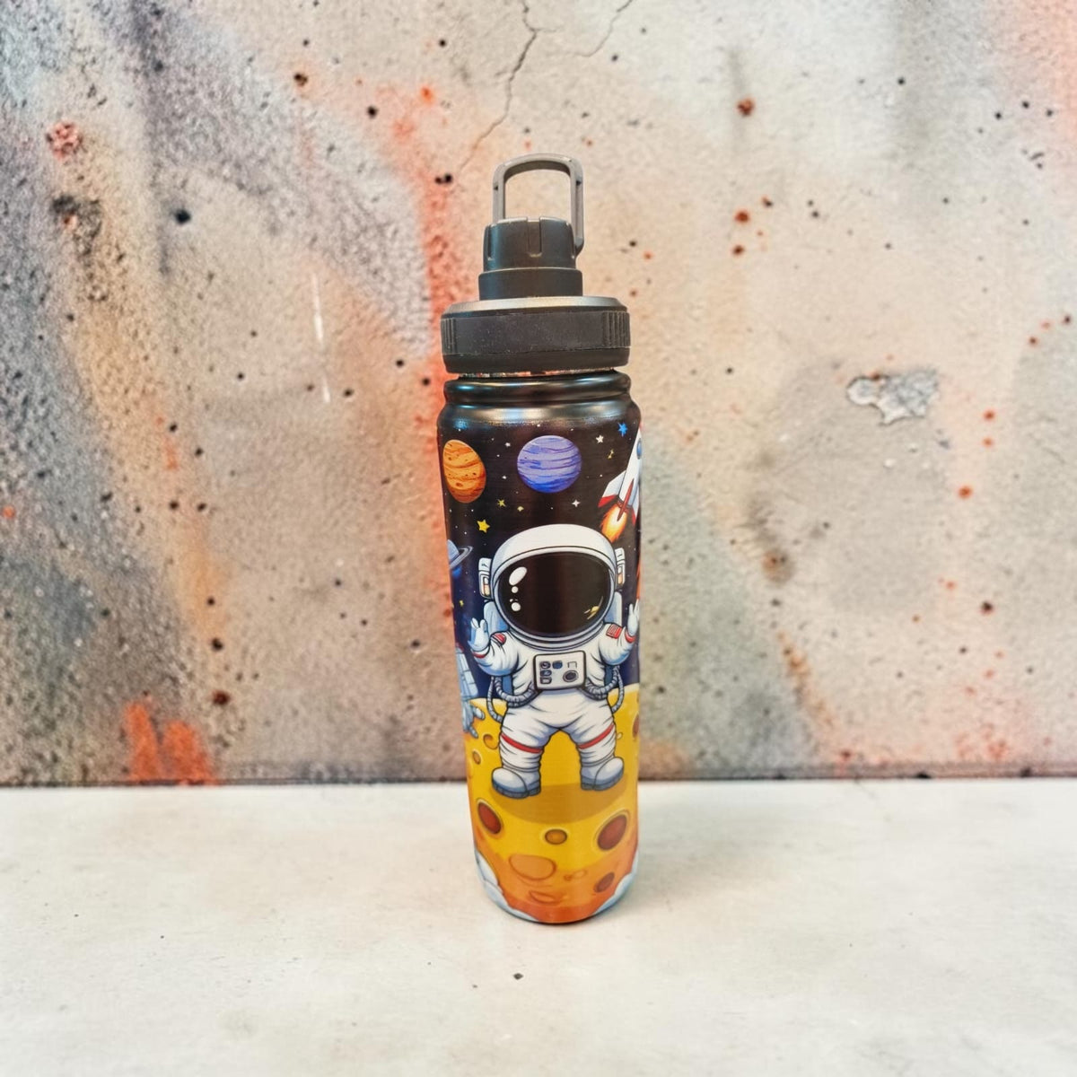 Space Explorer Astronaut Water Bottle – Fun Space (850 ML)