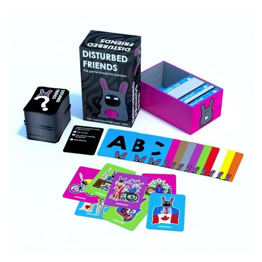 Disturbed Friends Fun Party Card Games