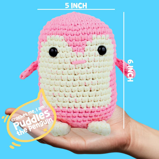 Cuddly Critters Crochet Kit – Penguin!