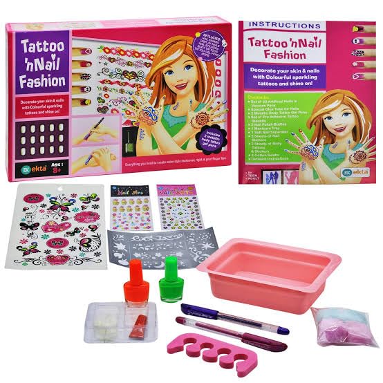 Tattoo 'n Nail Fashion Kit