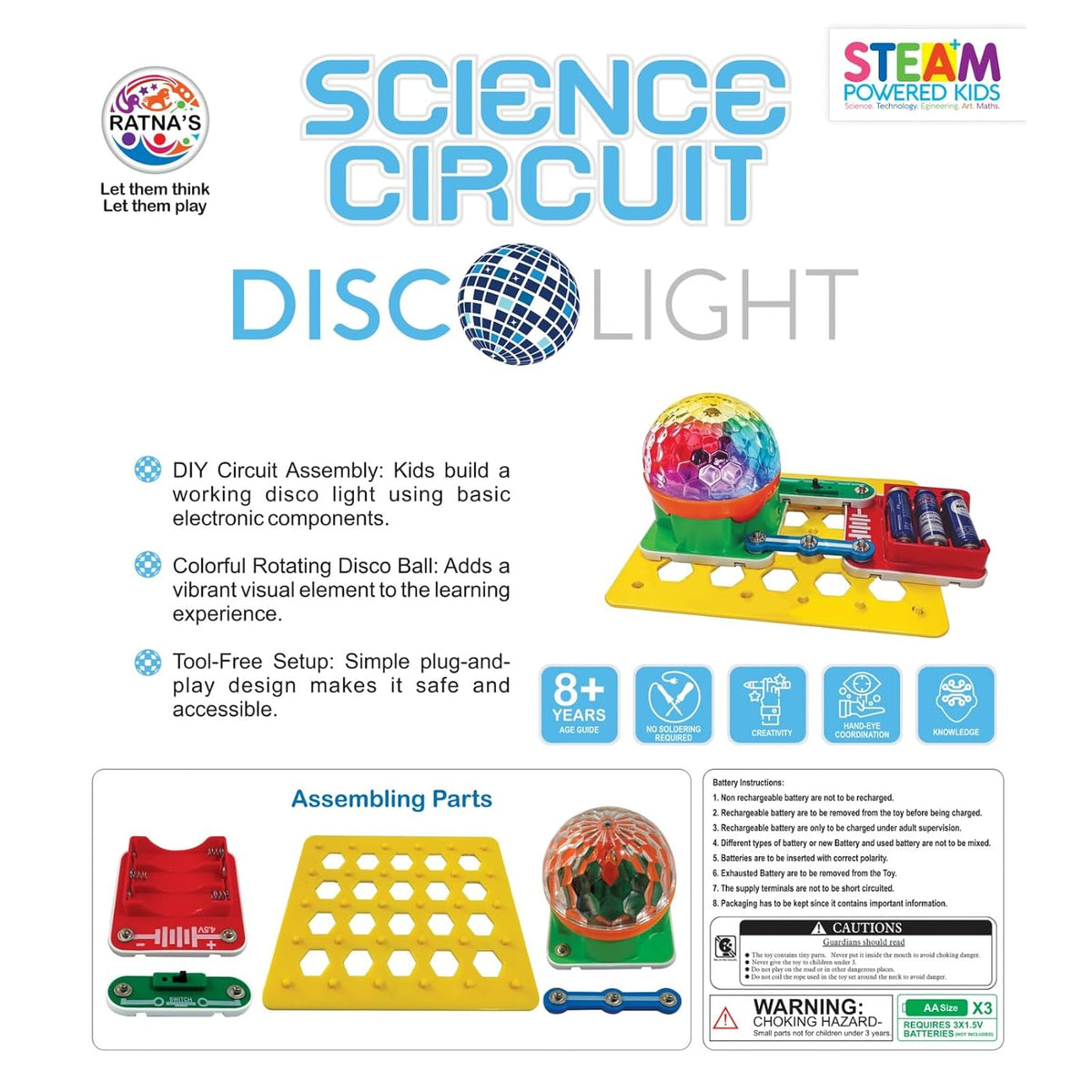 Science Circuit Disco Light Kit