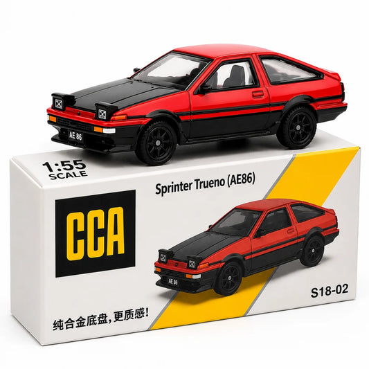 CCA 1:55 scale Sprinter Trueno AE86 collectible car