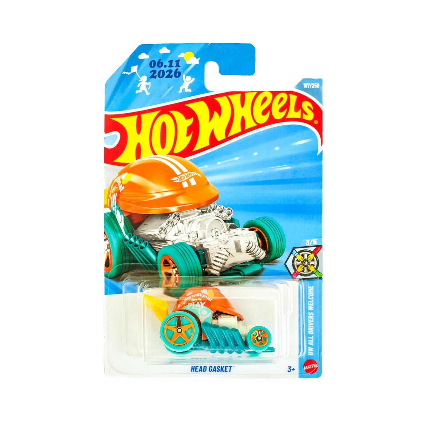 Hot Wheels 2026 Imported J case Vehicle Collection - Head Gasket