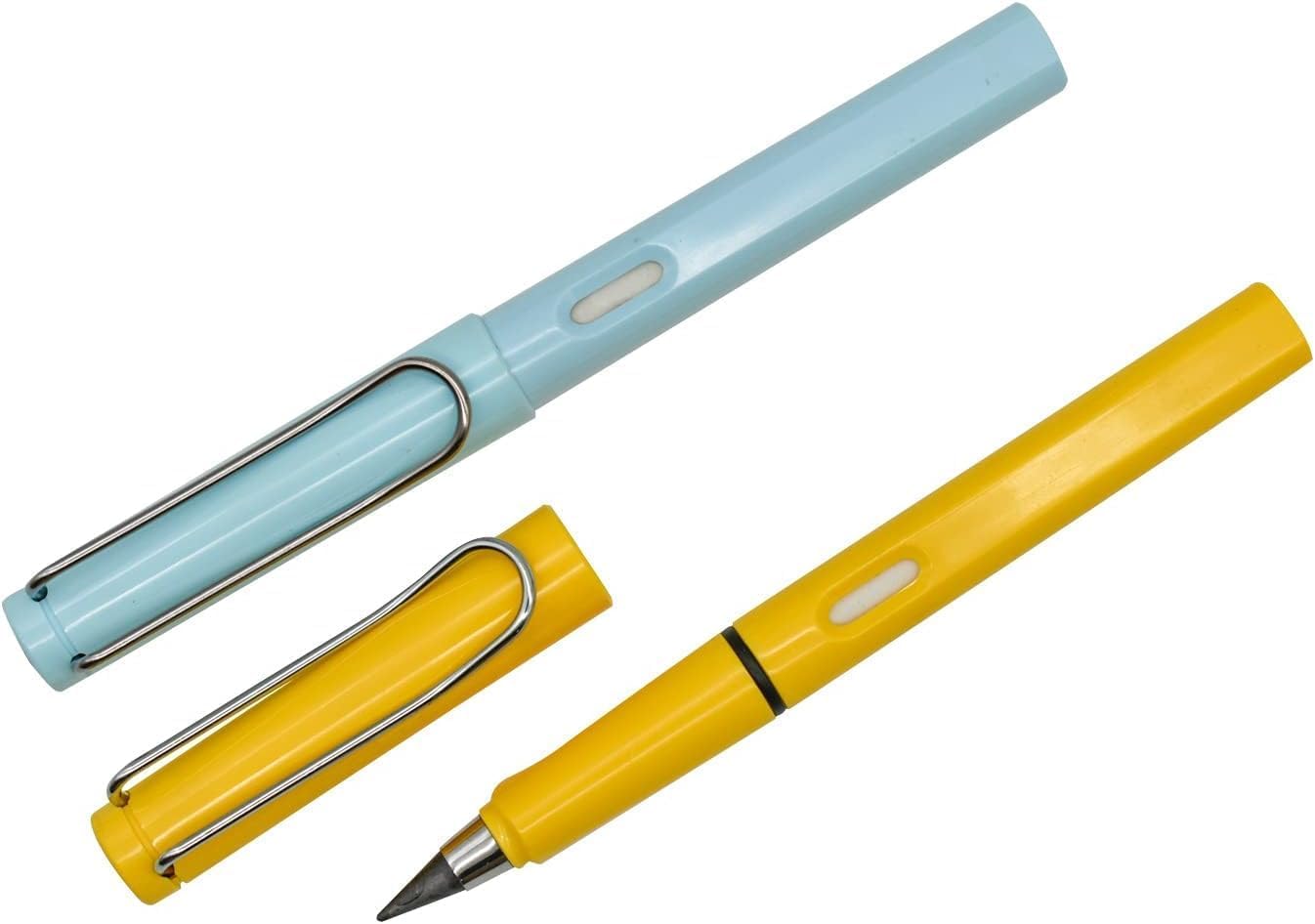 Everlasting Inkless Pencil with Eraser – Infinite Writing (Pack of 1, Assorted)