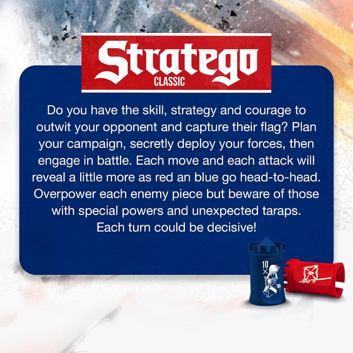 Stratego Original - Classic Strategy Board Game for Kids, Teens & Adults