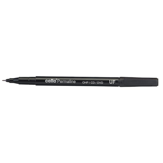 Cello Permaline Permanent Marker - Pack of 1 (Black)