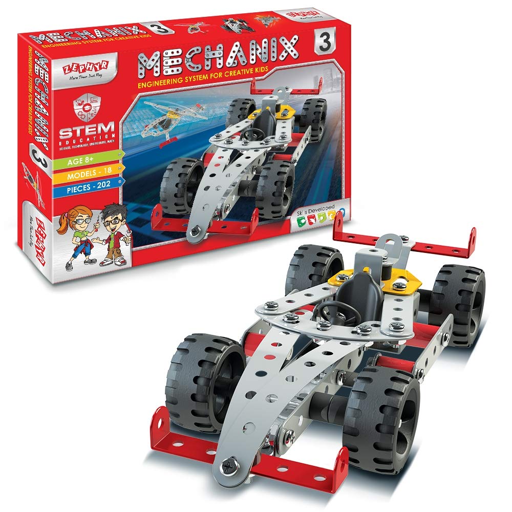 MECHANIX Parts Steel -3 Series for 7 and Above Years Children (1 piece)