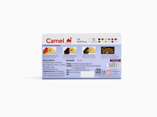 Camel Oil Pastel Junior 12 shades.