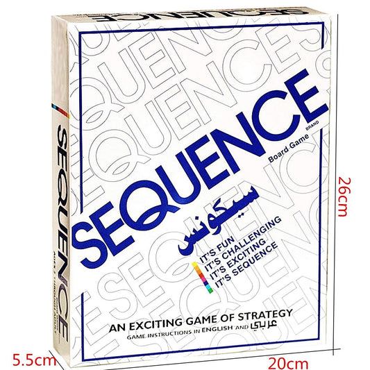 Sequence Board Game for Kids & Adults