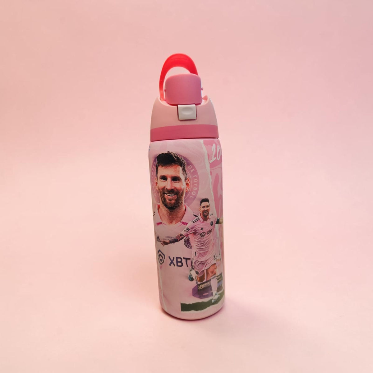 Football Legend Printed Water Bottle - 900 ML