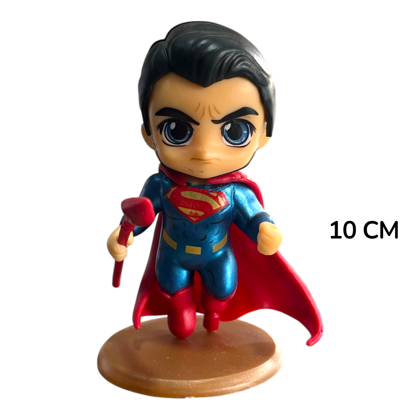 Superman Chibi Figure – 10cm DC Superhero Collectible