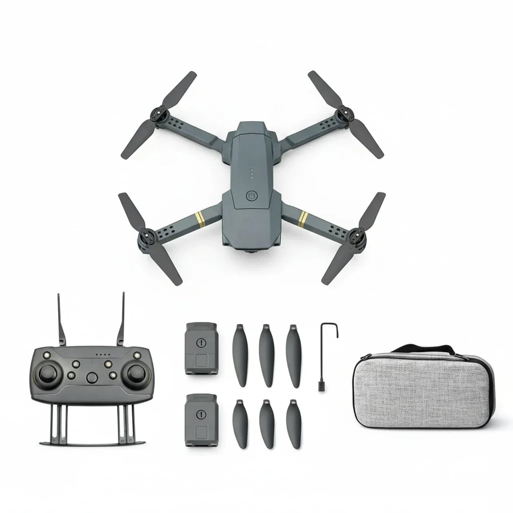 998 PRO 4K HD Camera Drone with Dual Camera, Foldable Design & Obstacle Avoidance
