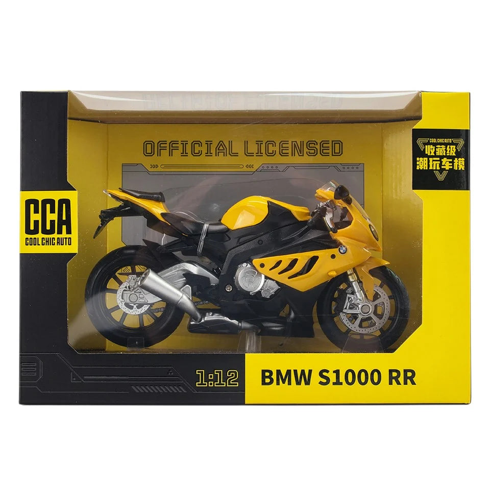 CCA 1:12 scale 'BMW S1000 RR' imported bike - Yellow