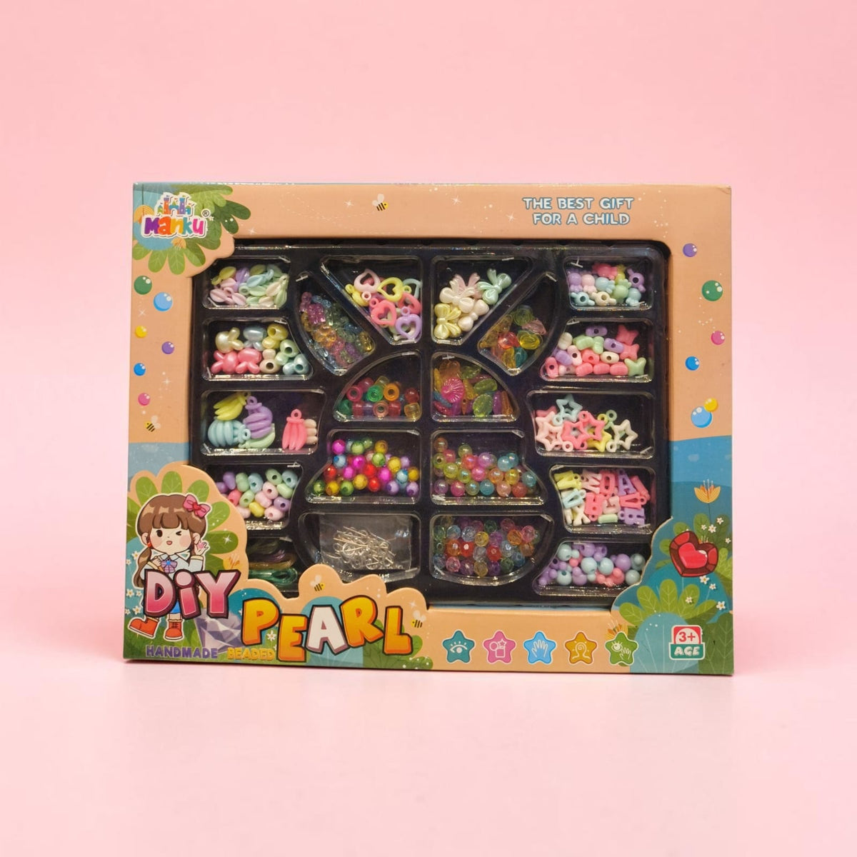 DIY Pearl Beaded Jewellery Making Kit