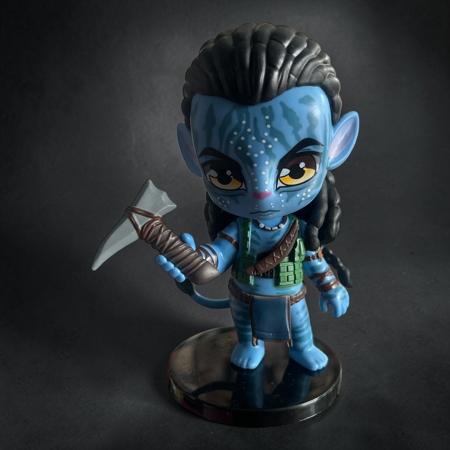 Avatar Na’vi Warrior Figure – Movie Inspired Collectible Statue | Cute Fantasy PVC Display Toy for Desk & Shelf