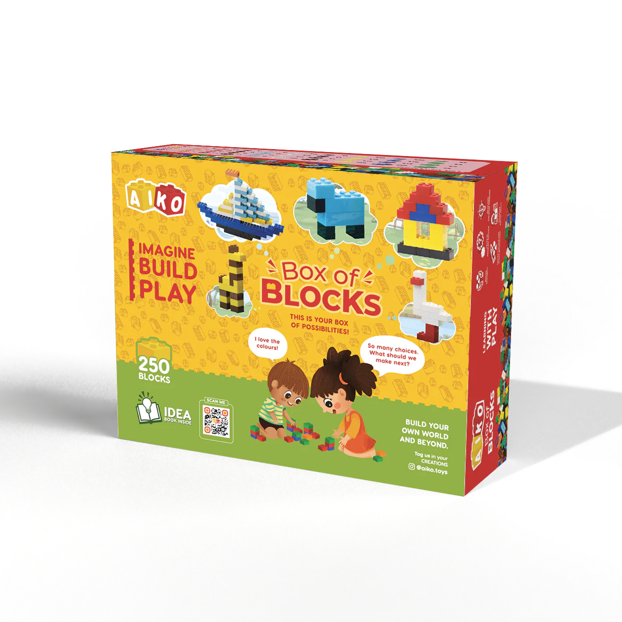 Box of Blocks 250pcs.