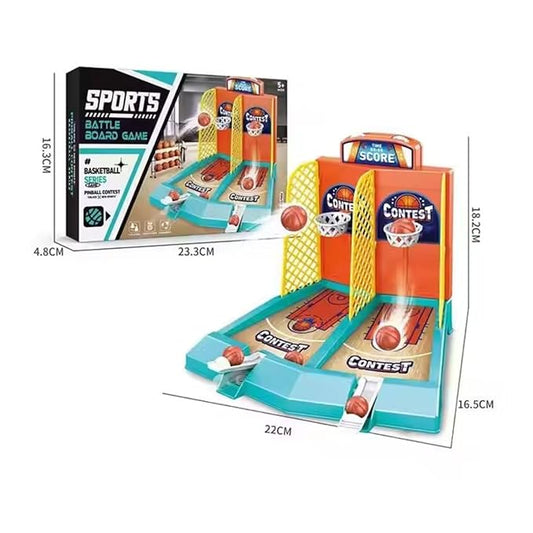 Mini Basketball Shooting Game for Kids – Tabletop Sports Game. Indoor Competitive Toy, Hand-Eye Coordination Training.