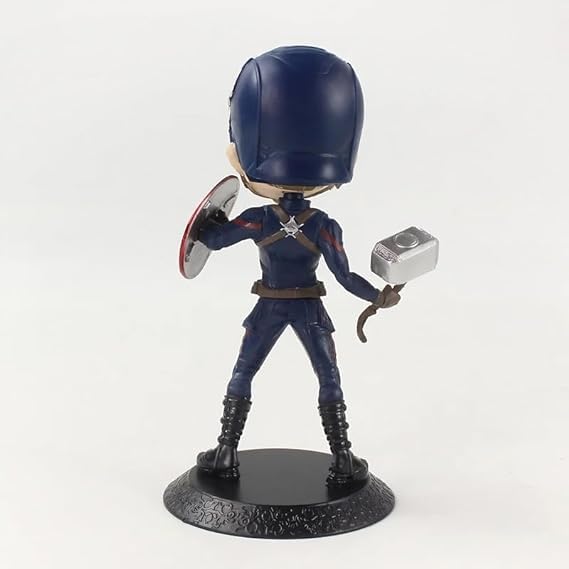 Action Figure Miniature Toy Figure Special Edition for Car Dashboard, Decoration, Cake, Office Desk & Study Table - Captain America