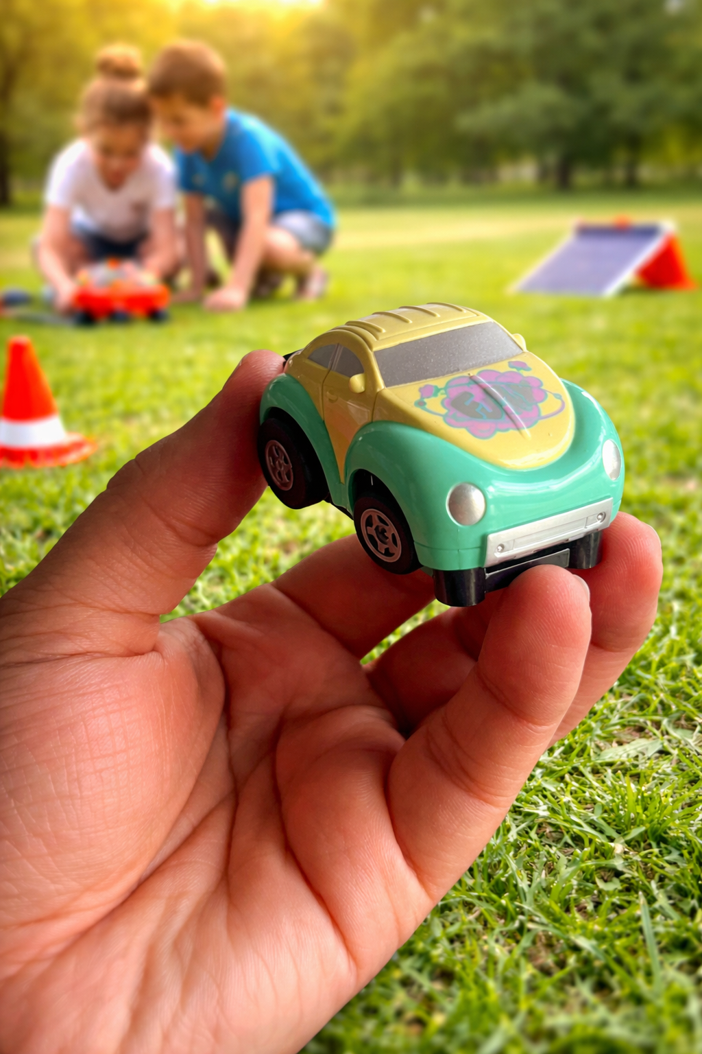Mini RC Racer Car – DIY Assembly Remote Control Toy (2.4GHz)