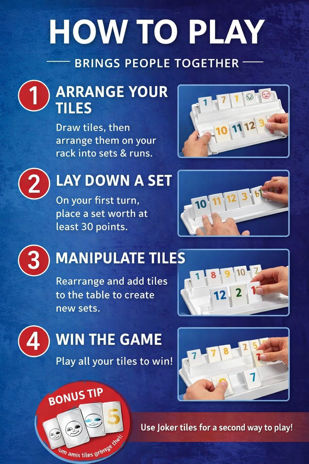 The Original Number Tile Game That Brings Everyone Together!