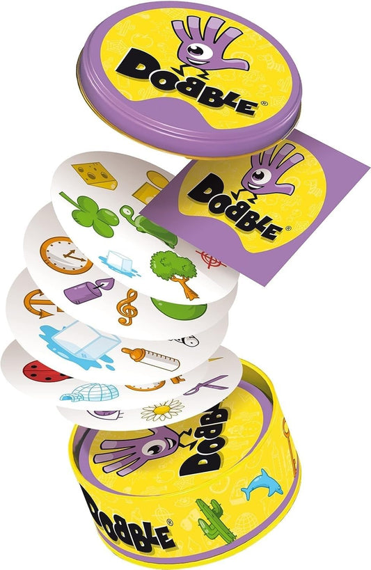 Dobble, Strategy Match Game,Family Card Game, 2-8 Player Game, for 6 Years and Above, Teen, Multicolor (Dobble-YPT)