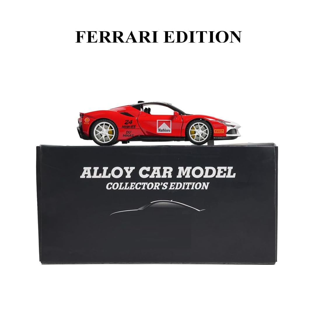 New Toy Car Marbloro Model 1:32 Alloy Metal