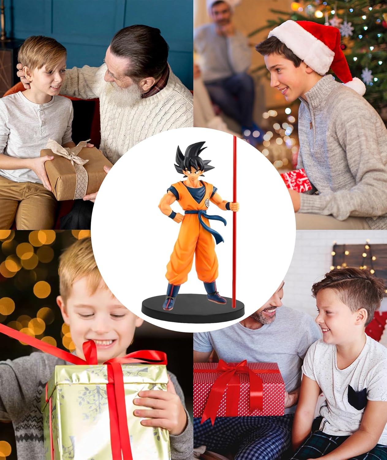Goku Action Figurine Toy for Kids and Adults.