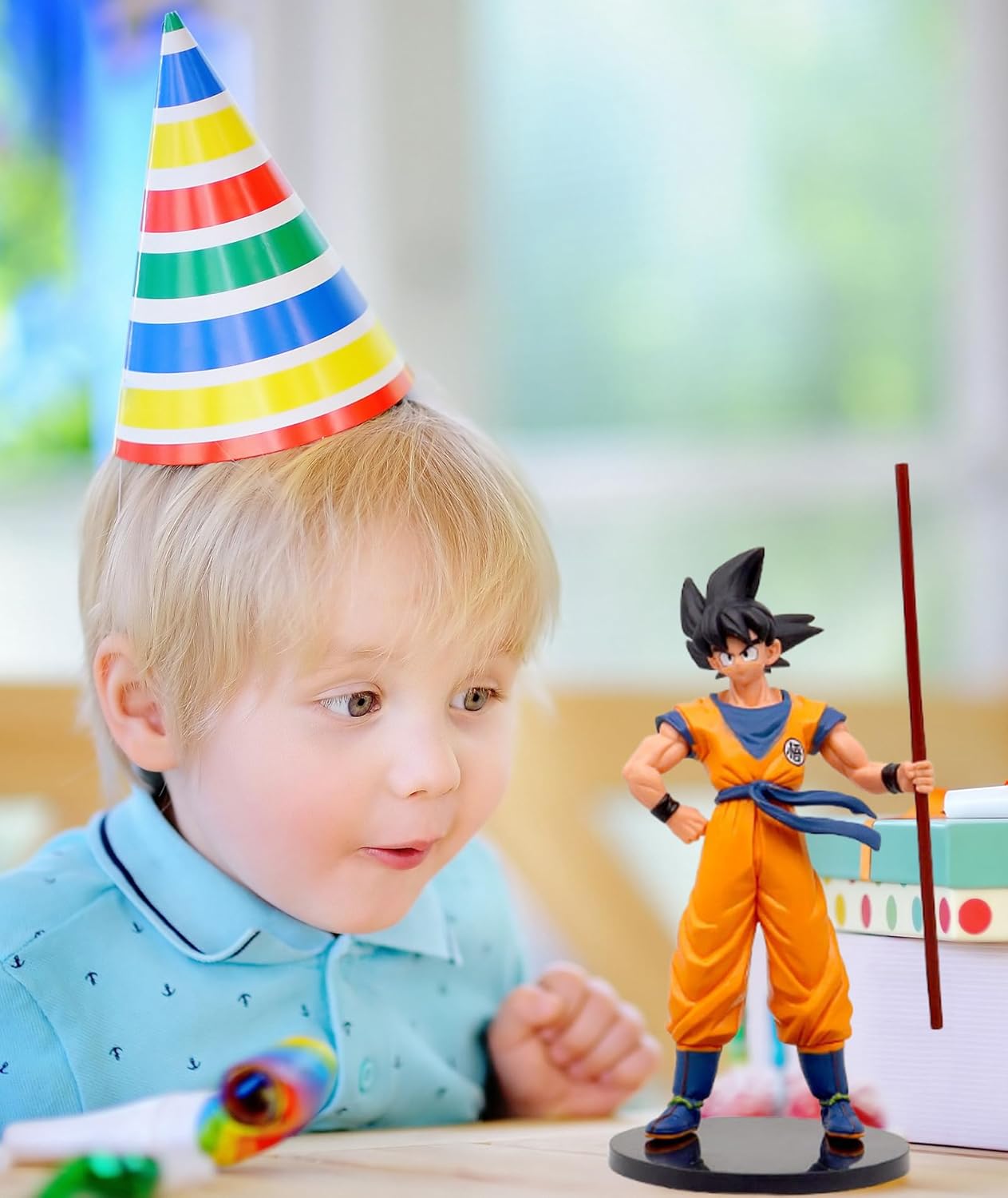 Goku Action Figurine Toy for Kids and Adults.