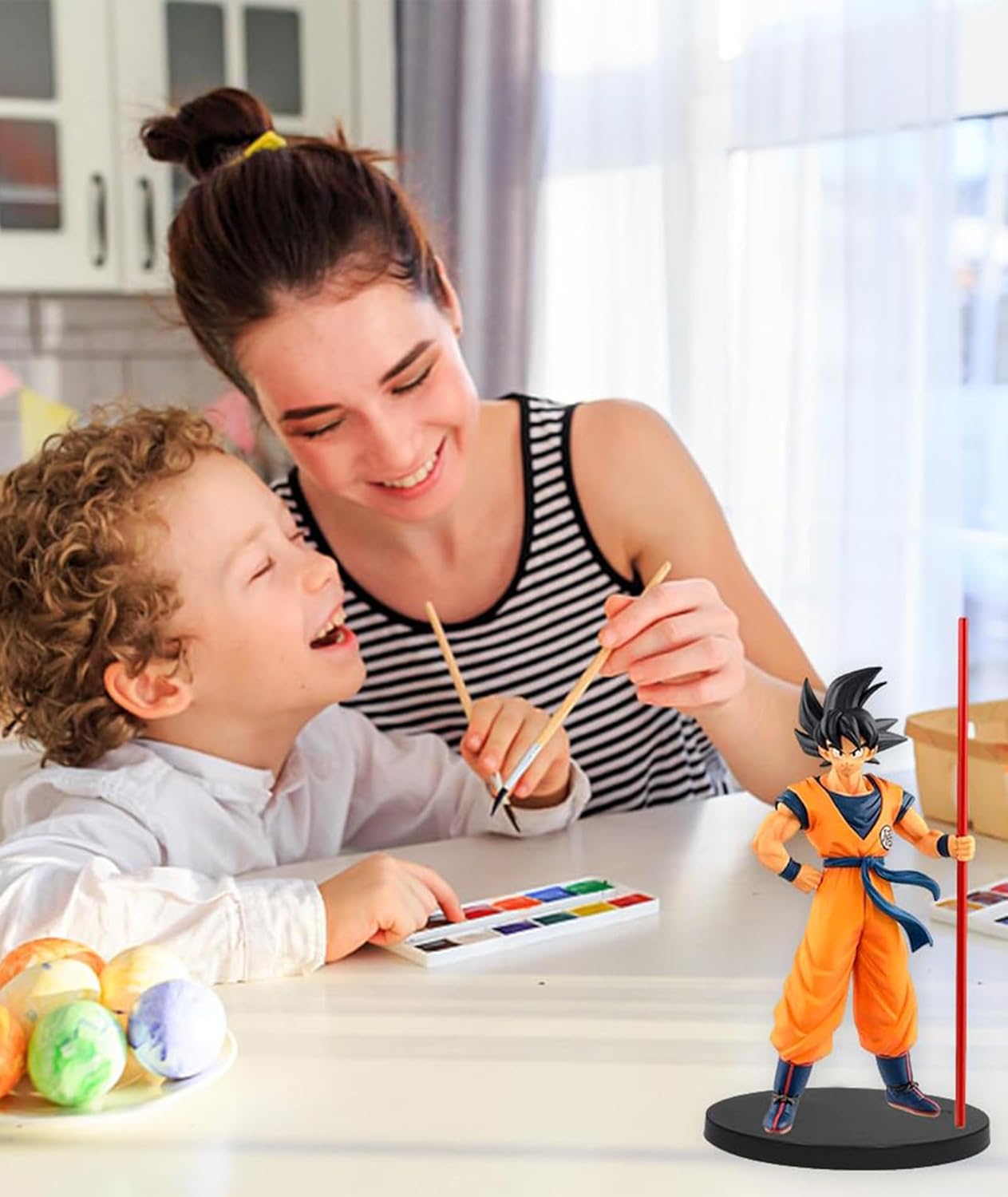 Goku Action Figurine Toy for Kids and Adults.