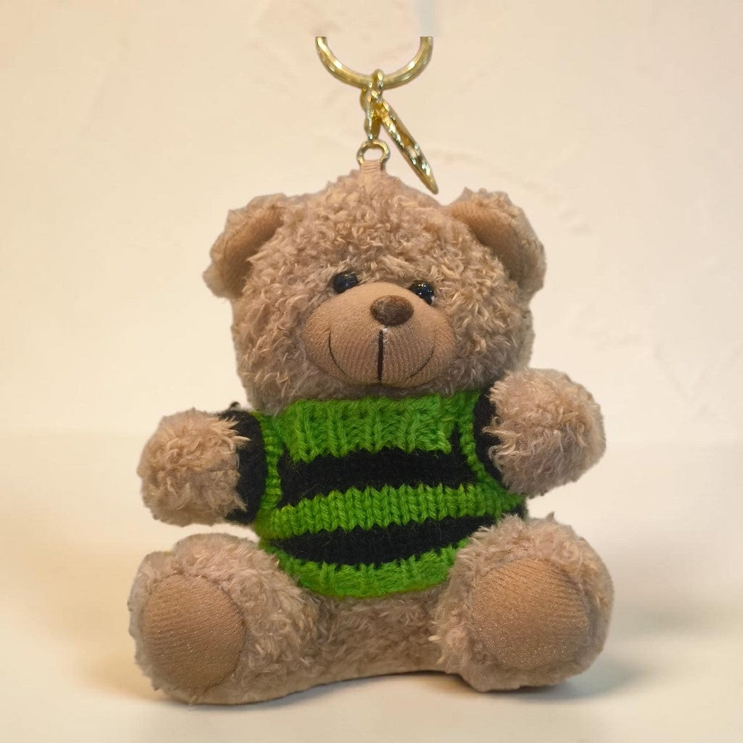 Cute Teddy Keychain | Plush Bag Charm- 13CM