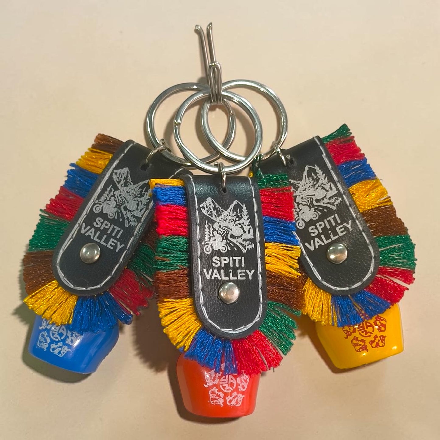 Spiti Valley Traditional Tassel Keychain (Pack of 1)