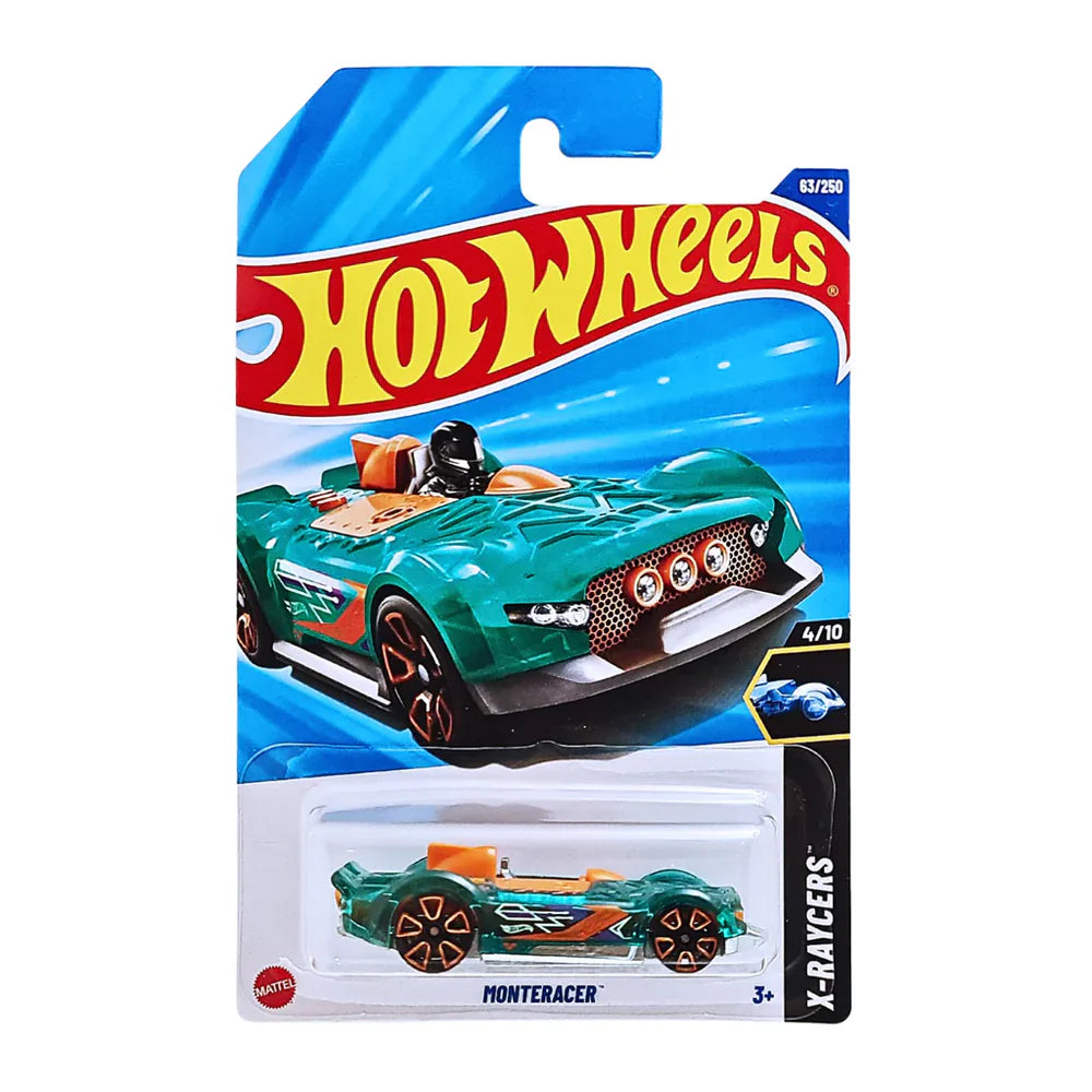Hot Wheels 2025 J and K and L Case Vehicle Exclusive Collection - Monteracer