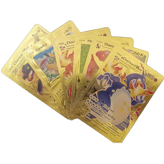 55-Pcs Golden Booster Box – Pocket Monster Compatible Cards