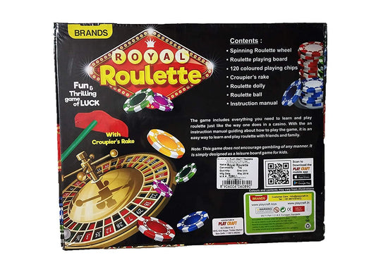 Royal Roulette Board Game – Fun Strategy Game for 2-8 Players, Age 6+