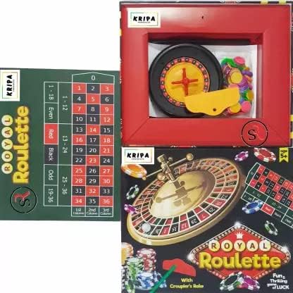 Royal Roulette Board Game – Fun Strategy Game for 2-8 Players, Age 6+